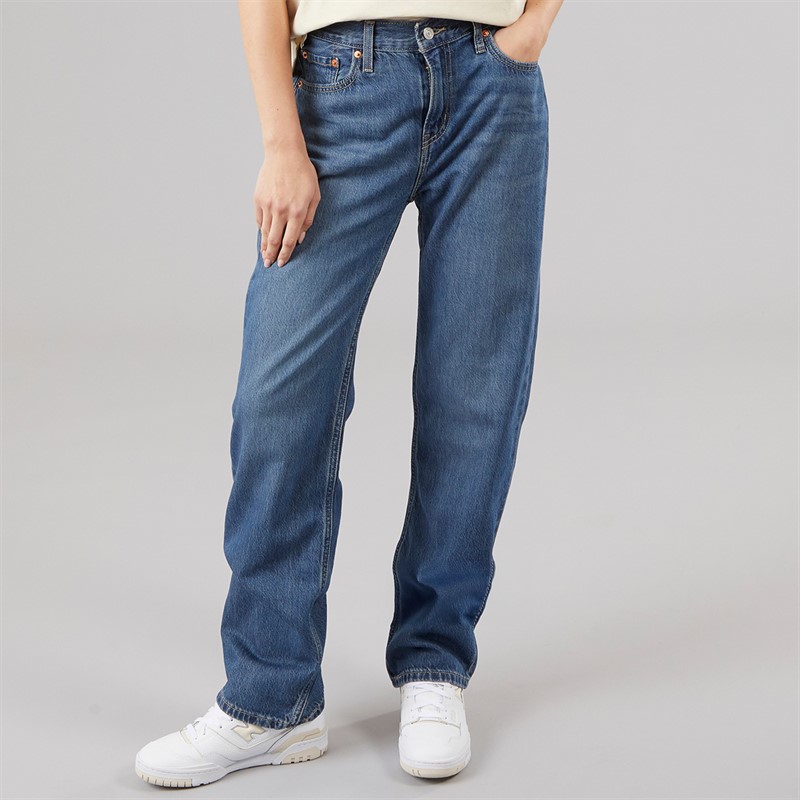 Levi's Womens Low Pro Straight Leg Jeans Anniversary Party