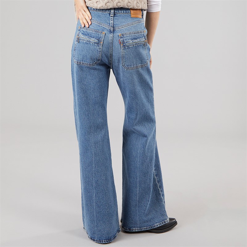 Levi's Womens Ribcage Bell Jeans Next Saturday