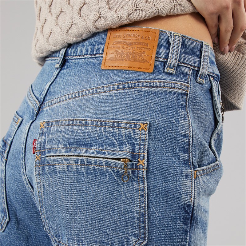 Levi's Womens Ribcage Bell Jeans Next Saturday