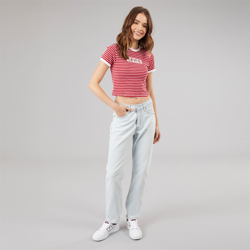 Levi's Womens 501 Jeans Stepped Away