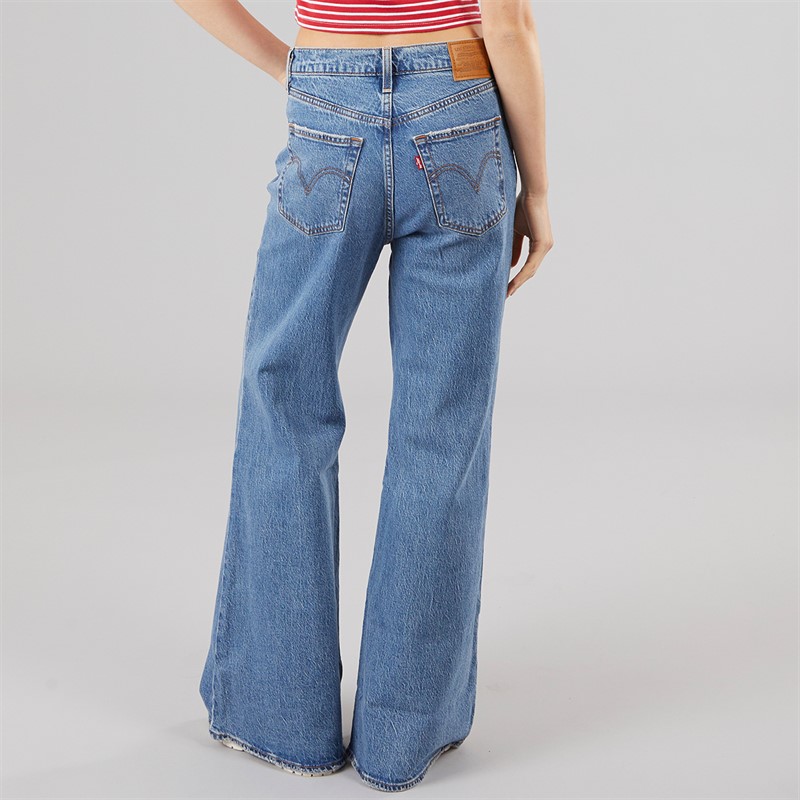 Levi's Womens Ribcage Bell Jeans Sonoma Walks
