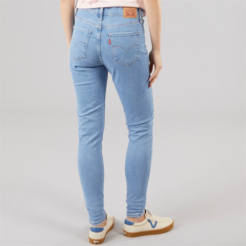 Levi's Womens 720 High Rise Super Skinny Jeans Eclipse Center