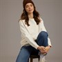Levi's Womens Graphic Sweatshirt White Swan