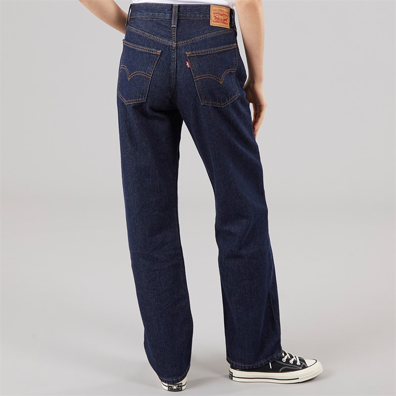 Levi's Womens Low Pro Straight Leg Jeans Shaded View