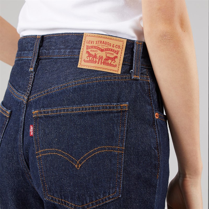 Levi's Womens Low Pro Straight Leg Jeans Shaded View