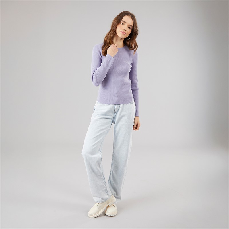 Levi's Womens Low Pro Straight Leg Jeans Right Over