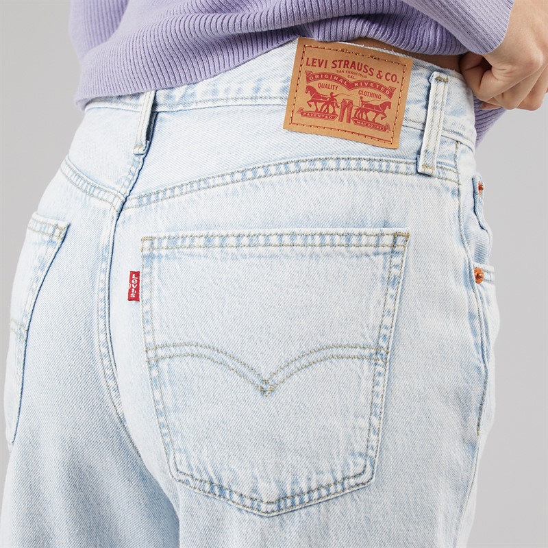 Levi's Womens Low Pro Straight Leg Jeans Right Over
