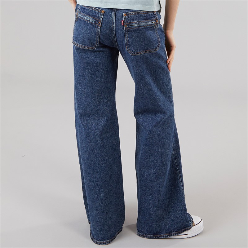 Levi's Womens Ribcage Bell Jeans Moment Of The Month