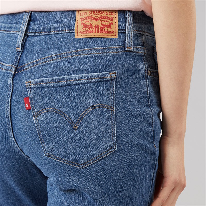 Levi's Womens 314 Shaping Jeans Lapis Gem