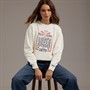 Levi's Womens Graphic Sweatshirt Sugar Swizzle