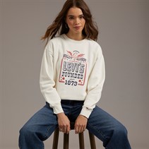 Levi's Womens Graphic Sweatshirt Sugar Swizzle