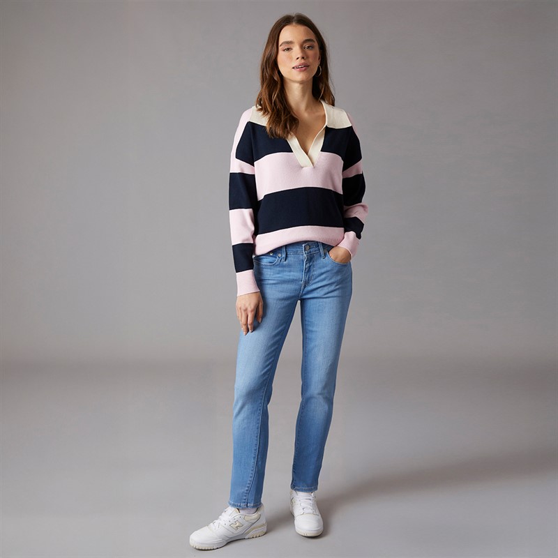 Levi's Womens 712 Slim Jeans Tribeca Sun