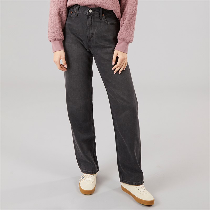 Levi's Womens Low Pro Straight Leg Jeans Crystal Dream