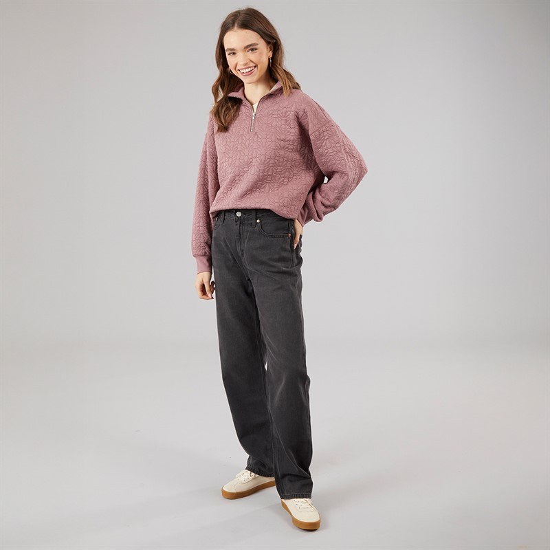 Levi's Womens Low Pro Straight Leg Jeans Crystal Dream