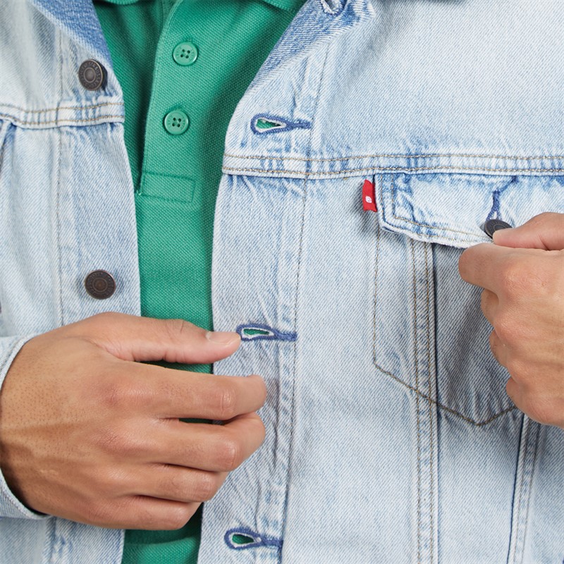 Levi's Mens Trucker Jacket Build A House