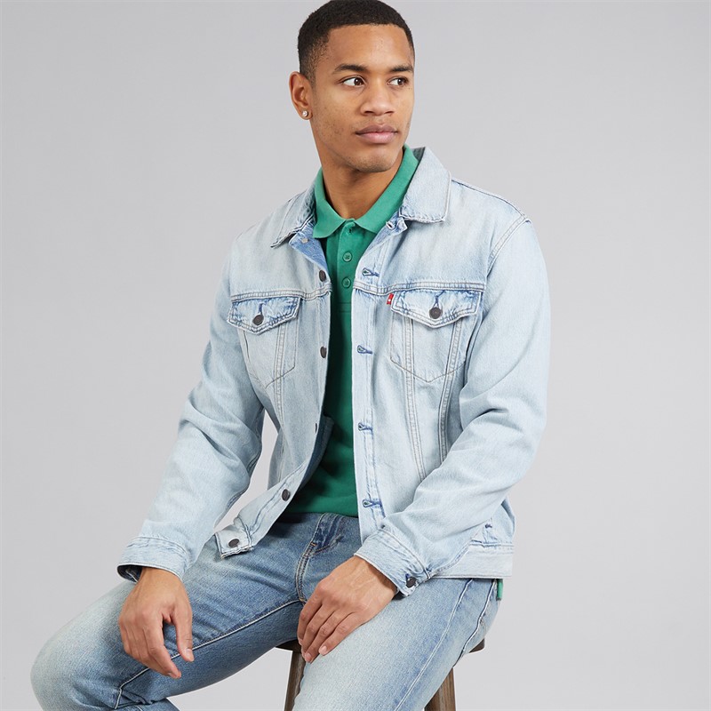 Levi's Mens Trucker Jacket Build A House