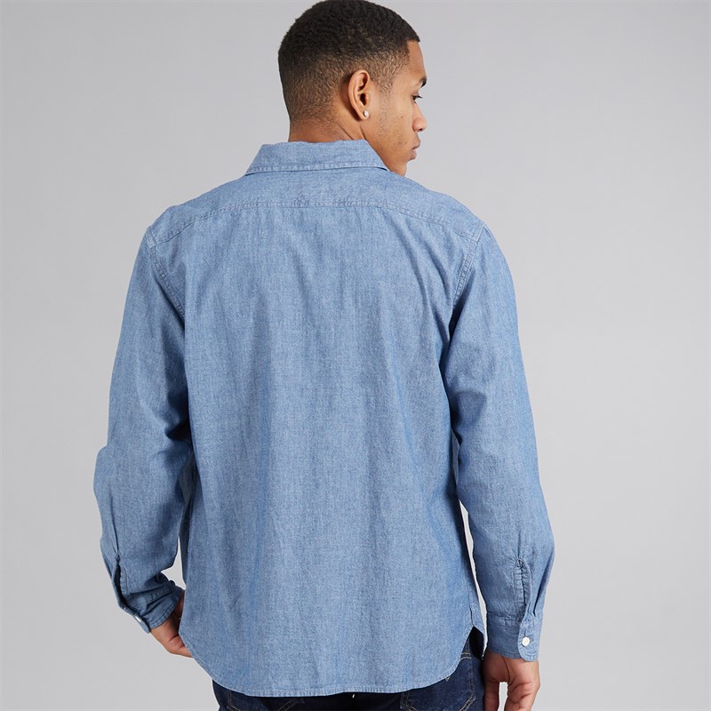 Levi's Mens Classic Worker Overshirt Billie Light Chambray