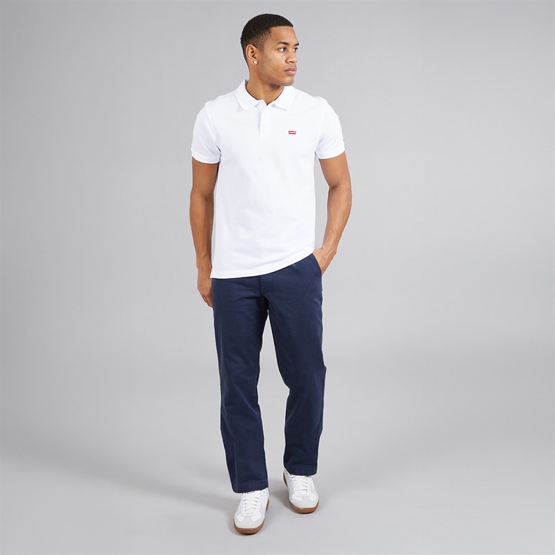 Levi's Mens Authentic Relaxed Chinos Navy Blazer Soft