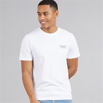 Levi's Mens Graphic Crew Neck T-Shirt White Plus