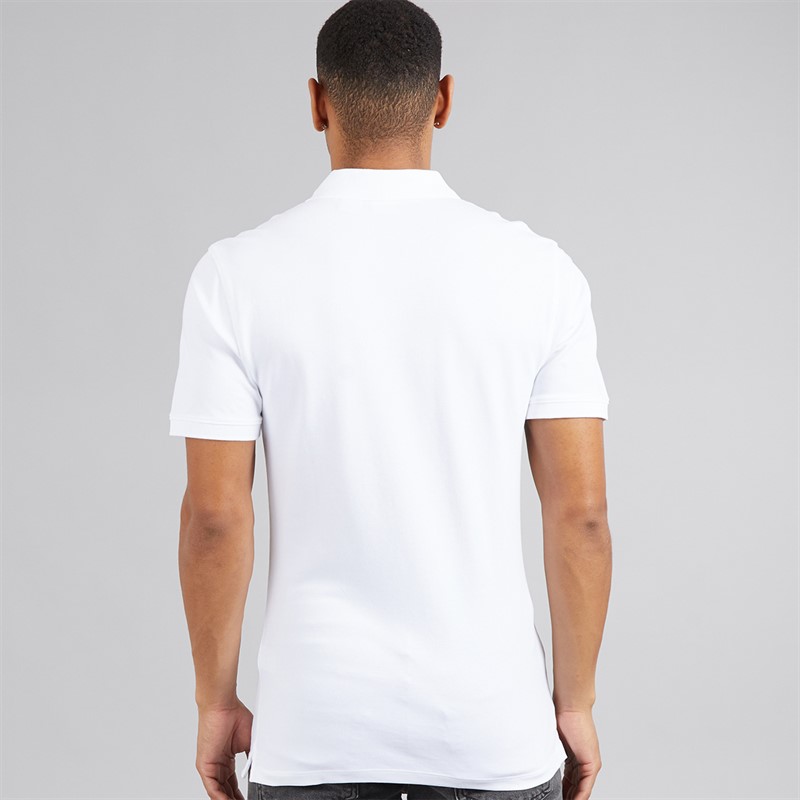 Levi's Mens Slim Housemark Polo Shirt Bright White