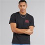 Levi's Mens Relaxed Fit Logo 2 T-Shirt Mineral Black