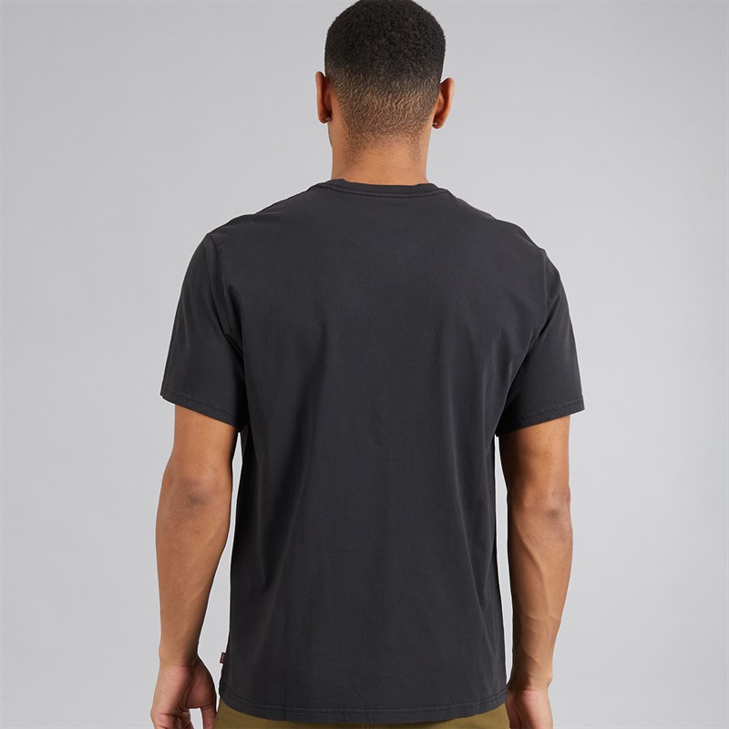 Levi's Mens Relaxed Fit Logo T-Shirt Mineral Black