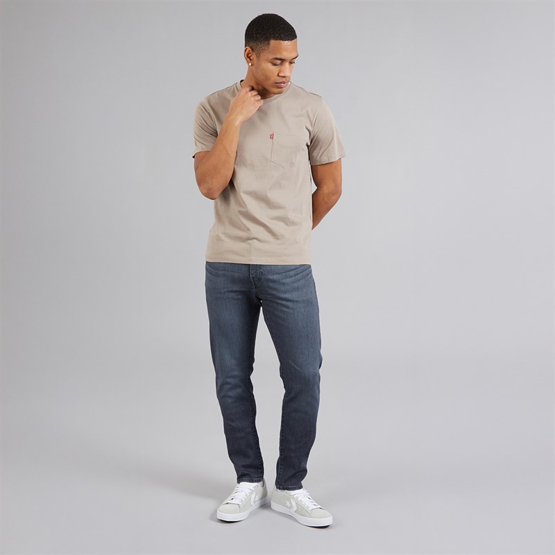 Levi's Mens 512 Slim Taper Jeans Richmond Blue Black