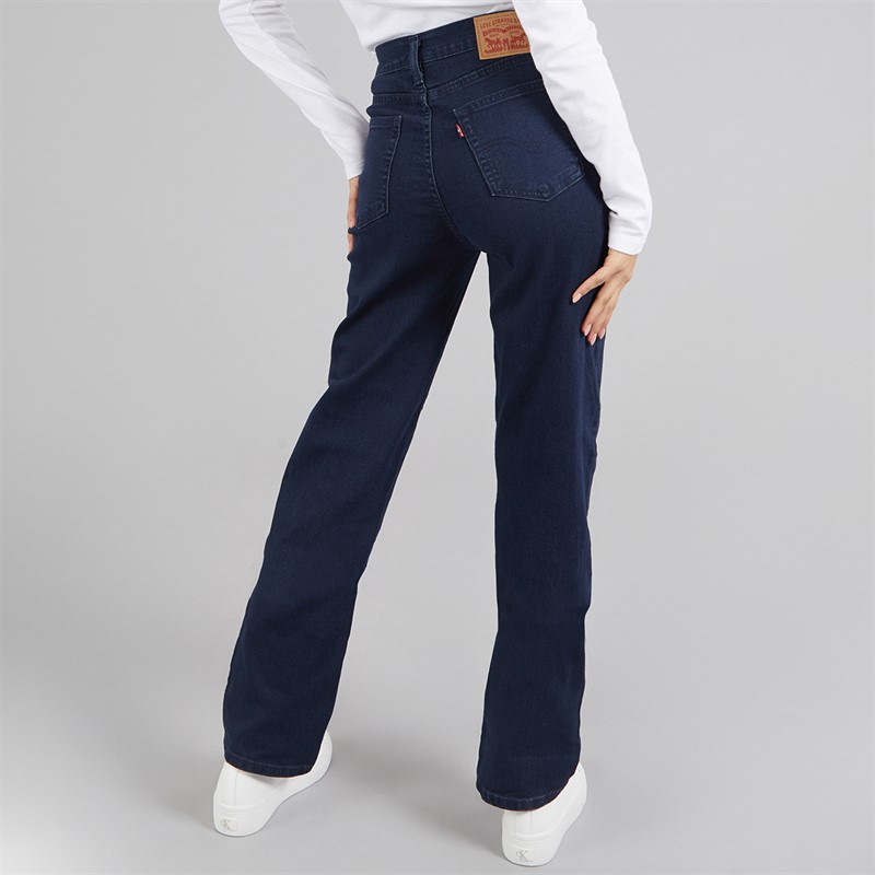 Levi's Womens 724 High Rise Straight Leg Jeans Burnt Bridge