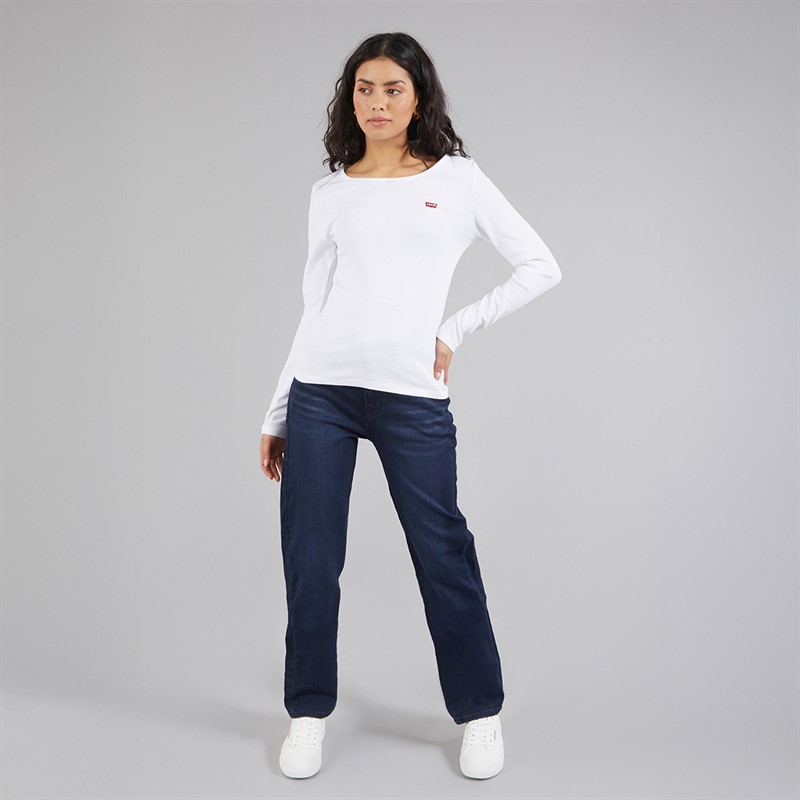 Levi's Womens 724 High Rise Straight Leg Jeans Burnt Bridge