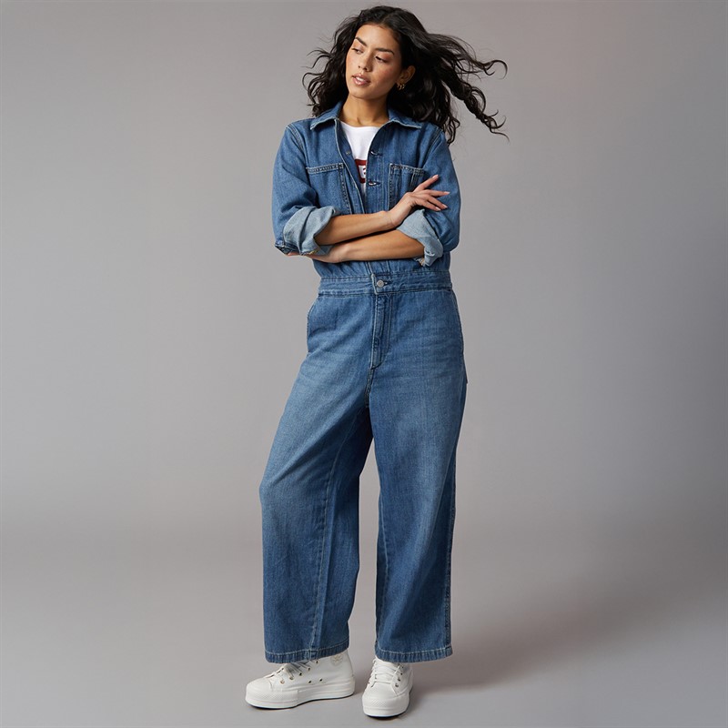 Levi's Womens Iconic Jumpsuit Stop Flaxing Jumpsuit
