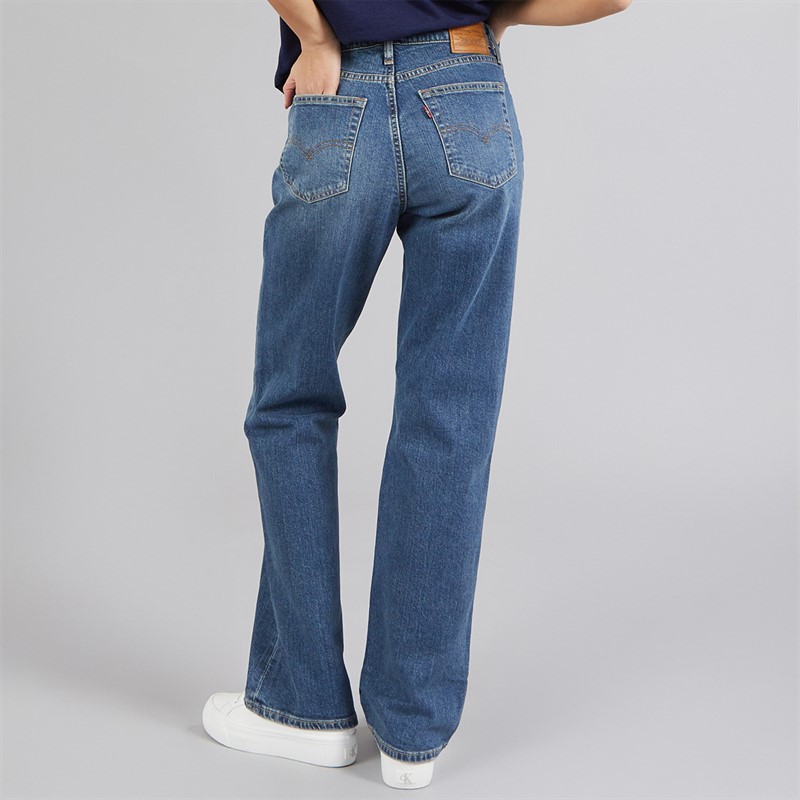 Levi's Womens 725 Authentic Kick Boot Jeans Ankle Time