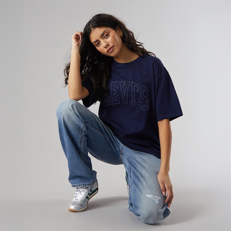 Levi's Womens 501 Straight Fit Jeans Fresh Plan Selvedge