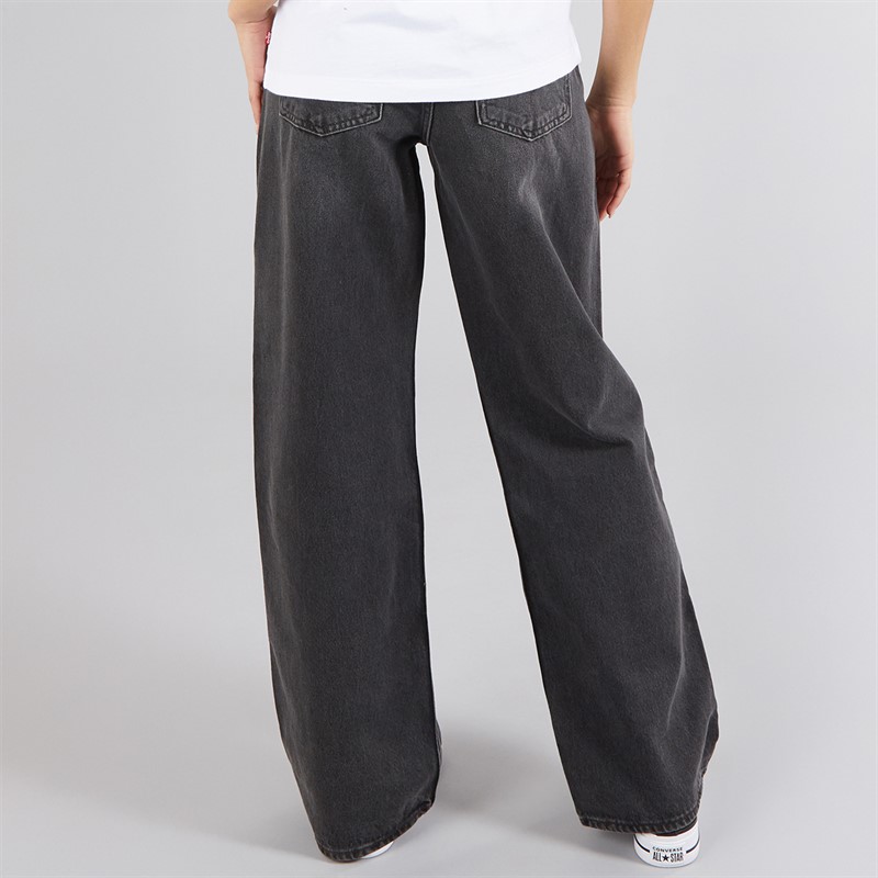 Levi's Womens Superlow Straight Leg Jeans Mic Dropped