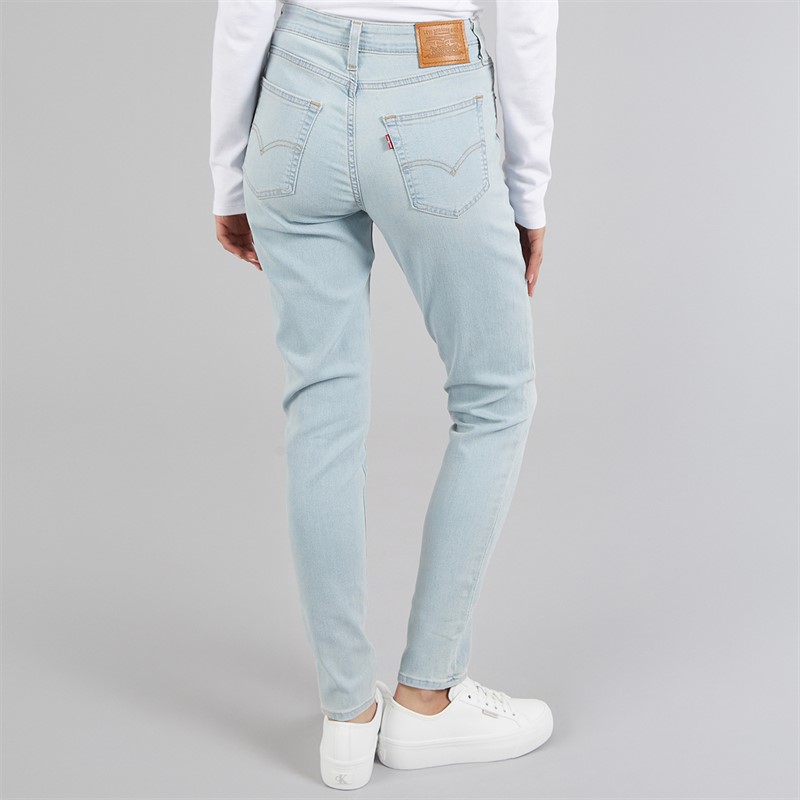 Levi's Womens 721 High Rise Skinny Jeans Cool Nights Breeze