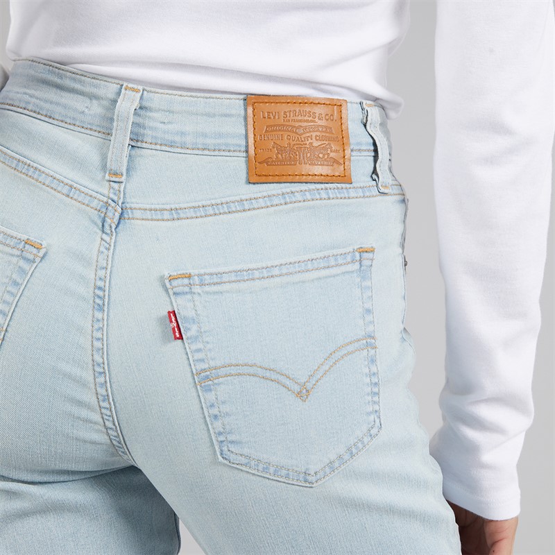 Levi's Womens 721 High Rise Skinny Jeans Cool Nights Breeze