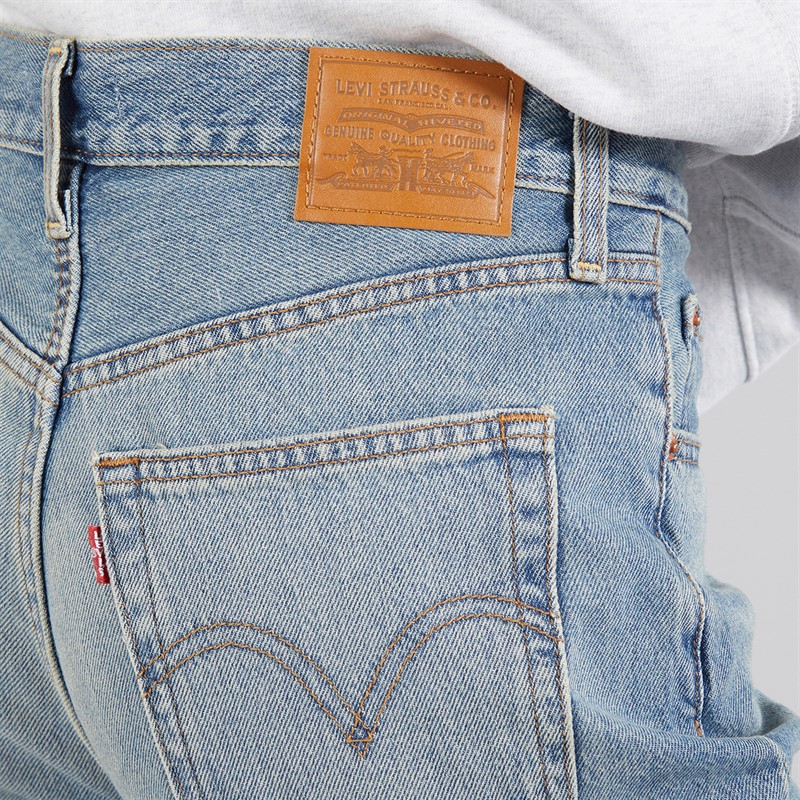 Levi's Womens Ribcage Wide Leg Jeans Tint Story