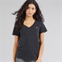 Levi's Womens Perfect V-Neck T-Shirt Anthracite Night