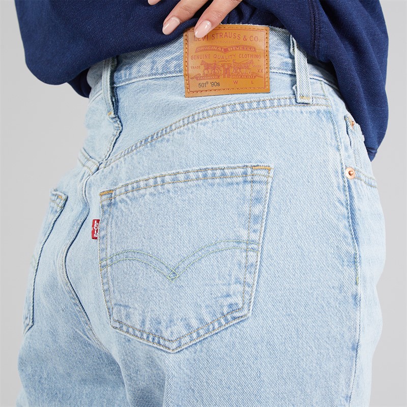 Levi's Womens 501 Straight Fit Jeans Ever Afternoon