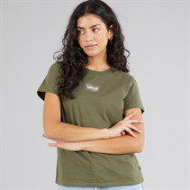 Levi's Womens The Perfect T-Shirt Batwing Succulent Ivy Green