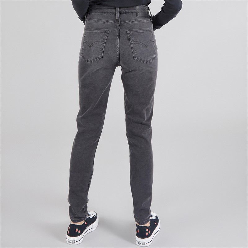 Levi's Womens 721 High Rise Skinny Jeans Clear Way