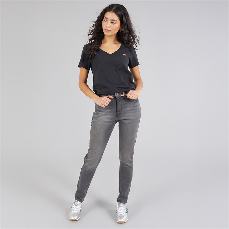 Levi's Womens 721 High Rise Skinny Jeans Flag Stone