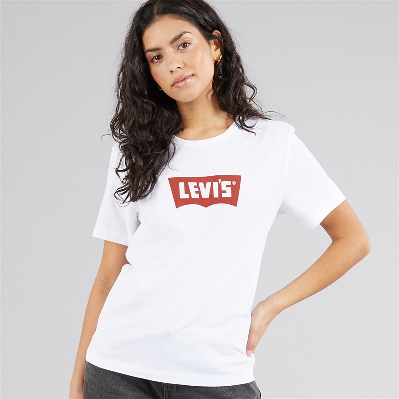 Levi's Womens Graphic Iconic T-Shirt White