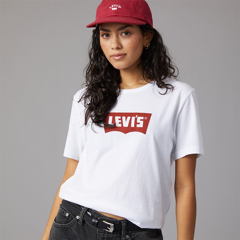 Levi's Womens Graphic Iconic T-Shirt White