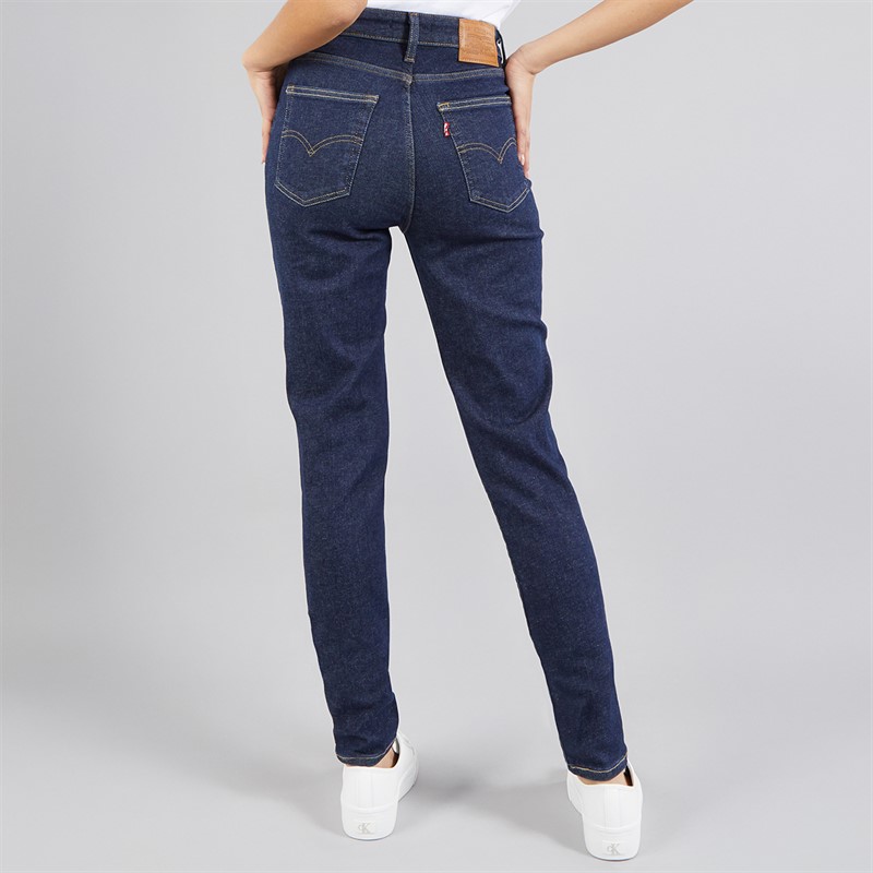 Levi's Womens 721 High Rise Skinny Jeans Tenacious Rinse