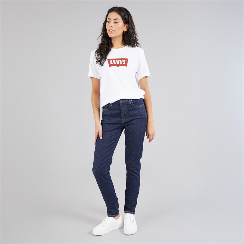 Levi's Womens 721 High Rise Skinny Jeans Tenacious Rinse