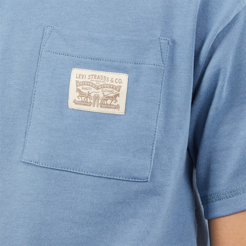 Levi's Boys T-Shirt Cornet Blue Cornetblue