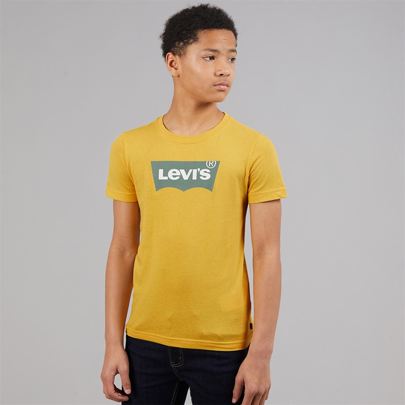 Levi's Boys Batwing T-Shirt Yolk Yellow Yolkyellow