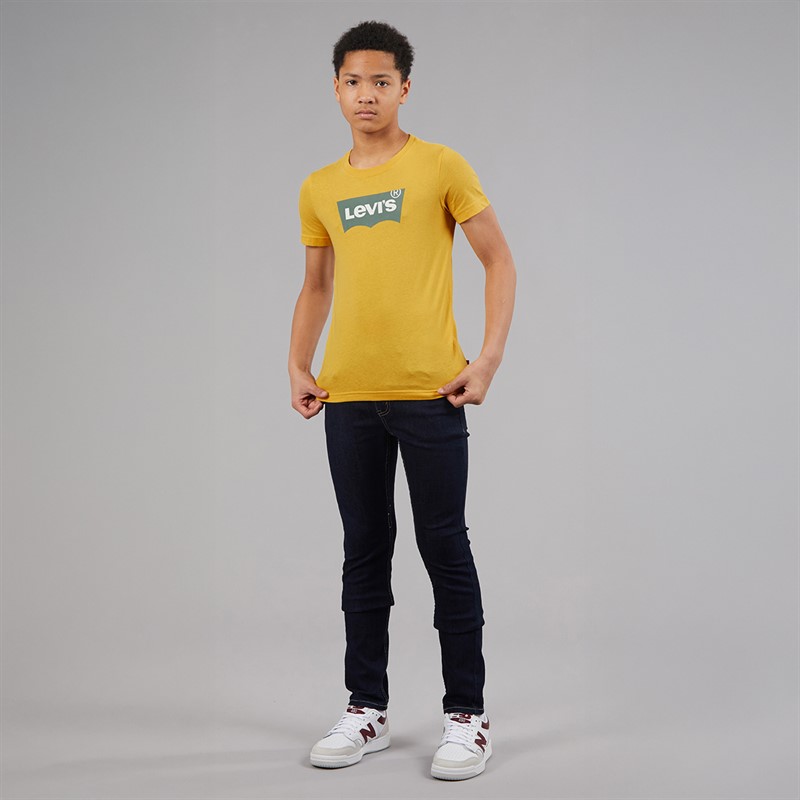 Levi's Boys Batwing T-Shirt Yolk Yellow Yolkyellow