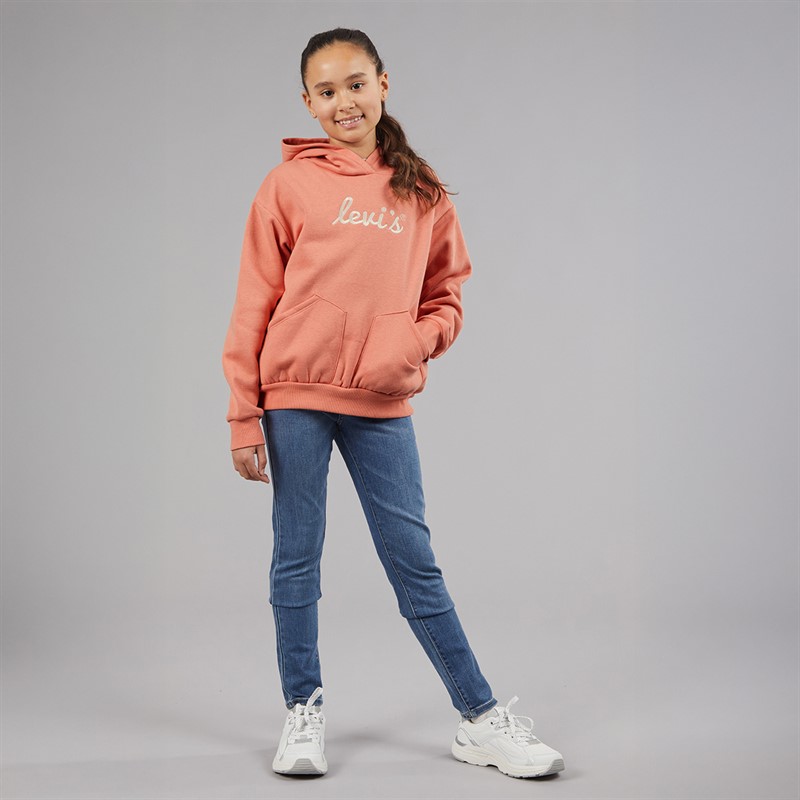 Levi's Girls Hoodie Terra Cotta