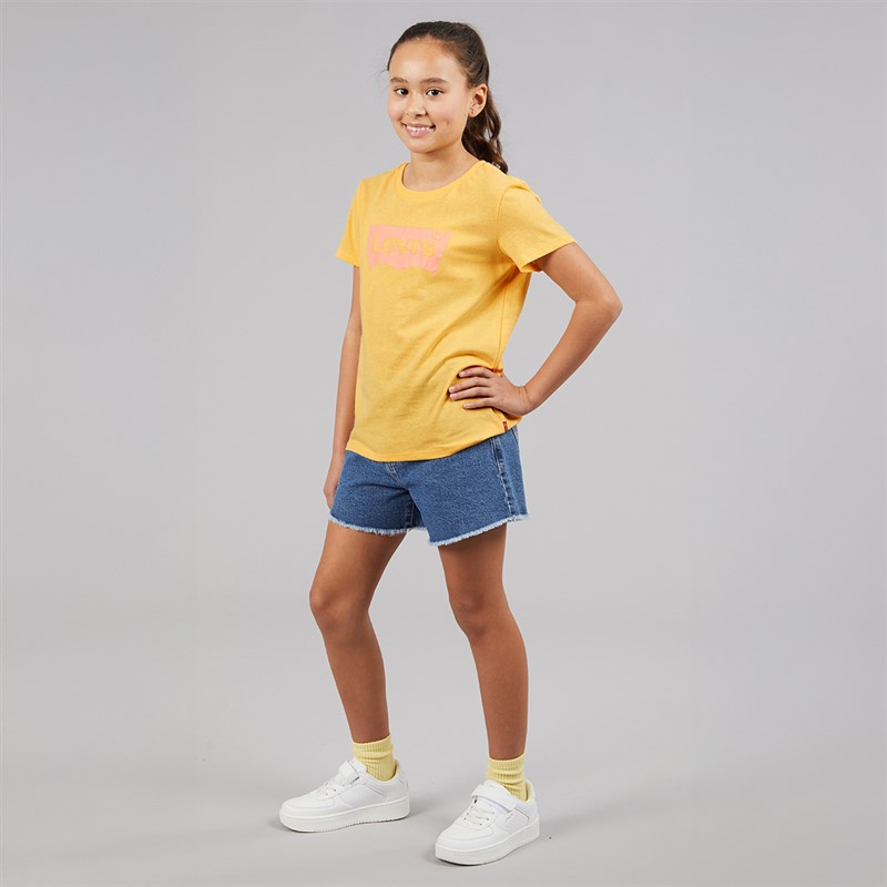 Levi's Girls Batwing T-Shirt Levi'S Flax